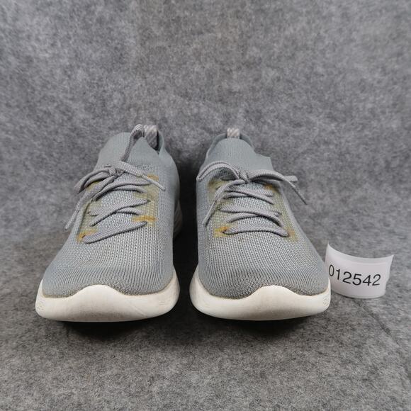 Skechers Shoes Womens 6 Casual Knit Sneaker Active Comfort Gray Slip On You Walk - Picture 2 of 11